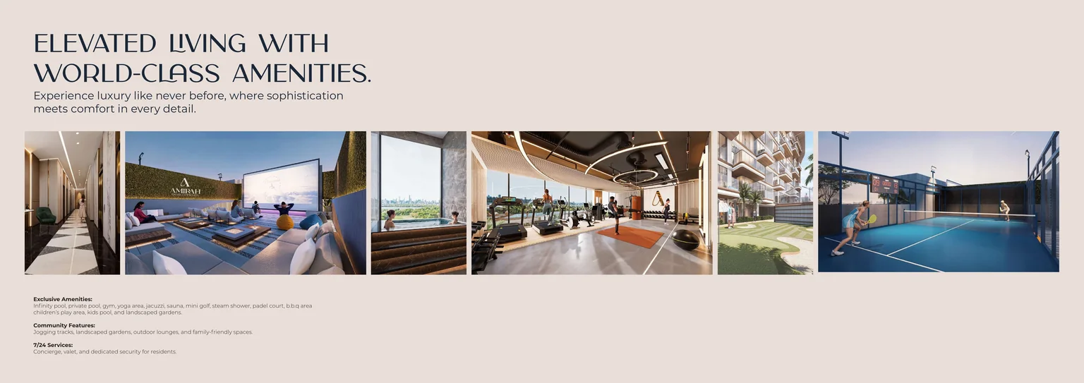 Official Bonds Avenue amenities presentation