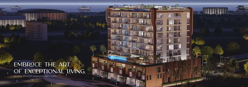 Official architectural rendering of Bonds Avenue on Dubai Islands
